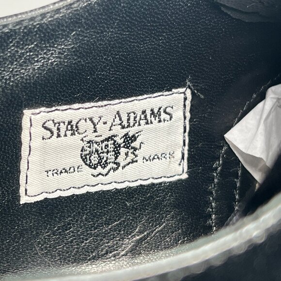 Stacy Adams Men\'s Black Leather Lace Up Oxford Derby Dress Shoes Size 14 EE main image 12